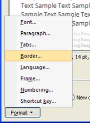 Modify-Style-Format-Border